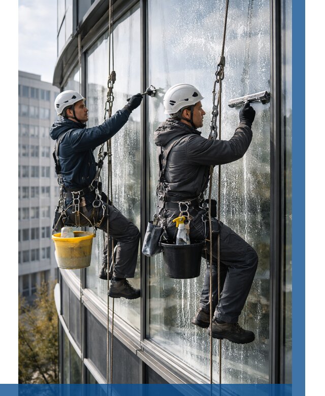 Мойка панорамных окон в Арсеньеве от 360 р. заказать у ВЫСОТНИК-Рсн