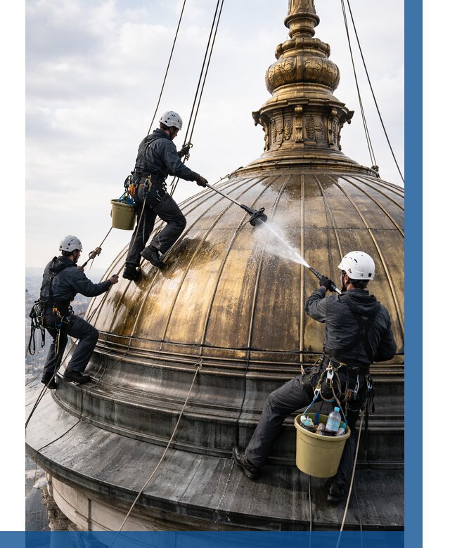 Мойка куполов и шпилей в Арсеньеве от 8224 р. - заказать | ВЫСОТНИК-Рсн