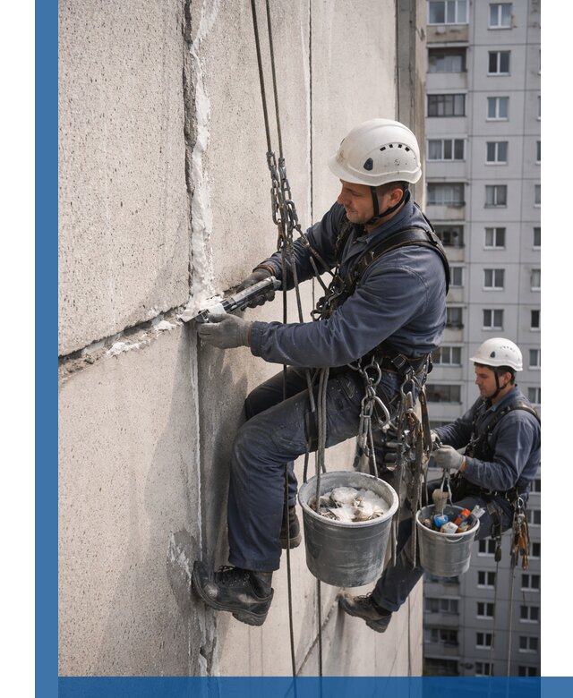 Утепление межпанельных швов в Арсеньеве профессионально и надежно