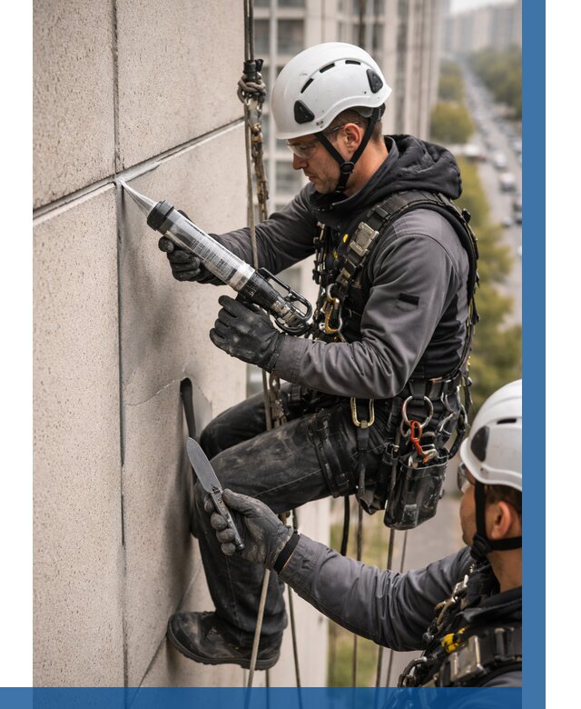 Первичная герметизация швов в Арсеньеве от 617 р. | ВЫСОТНИК-Рсн