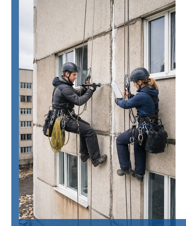 Герметизация межпанельных швов тёплым швом в Арсеньеве