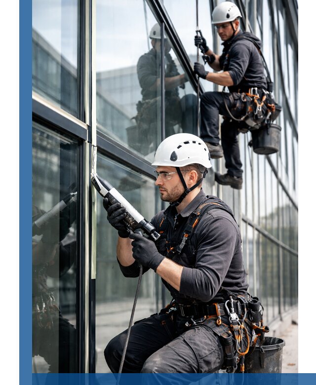 Герметизация витражных швов в Арсеньеве для зданий и фасадов