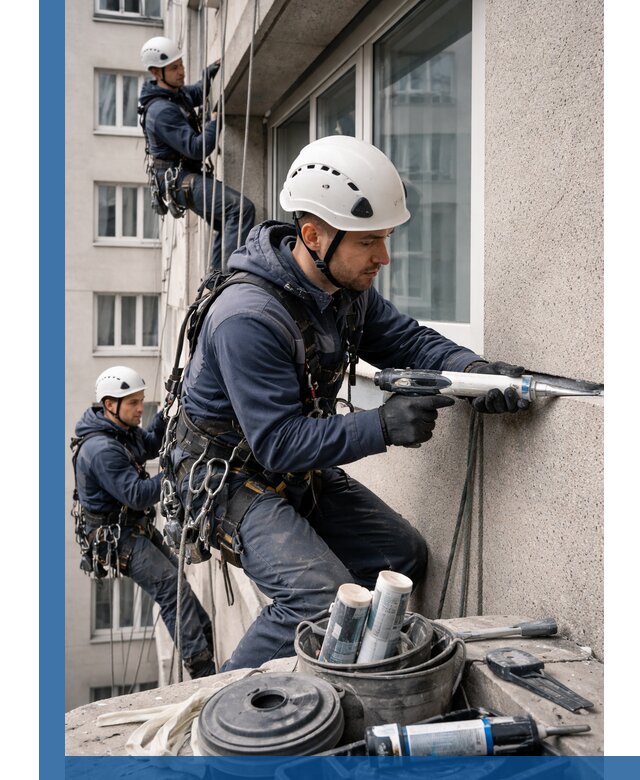 Герметизация швов лоджии в Арсеньеве профессионально и надежно