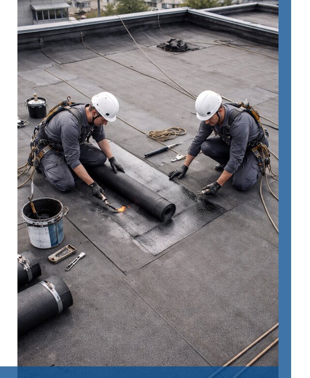 Ремонт мягкой кровли под ключ в Арсеньеве от 720 р. | ВЫСОТНИК-Рсн