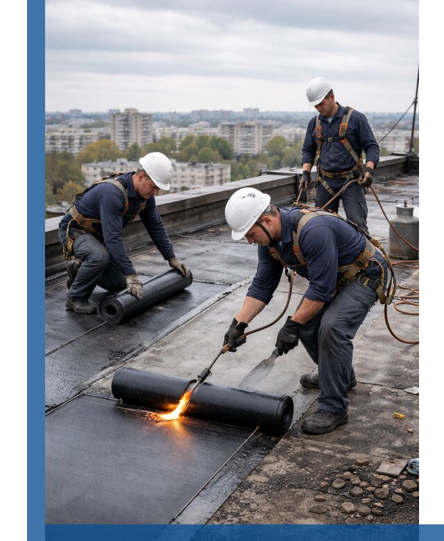 Ремонт наплавляемой кровли в Арсеньеве качественно и надежно