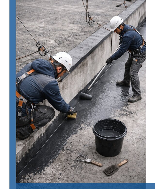 Гидроизоляция кровли жидкой резиной профессионально в Арсеньеве