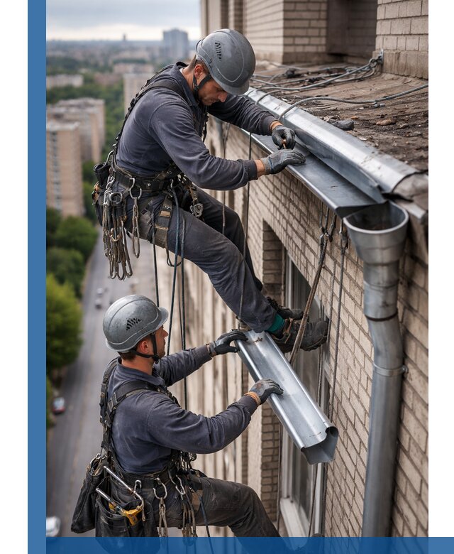 Ремонт водосточных желобов в Арсеньеве, быстро и качественно