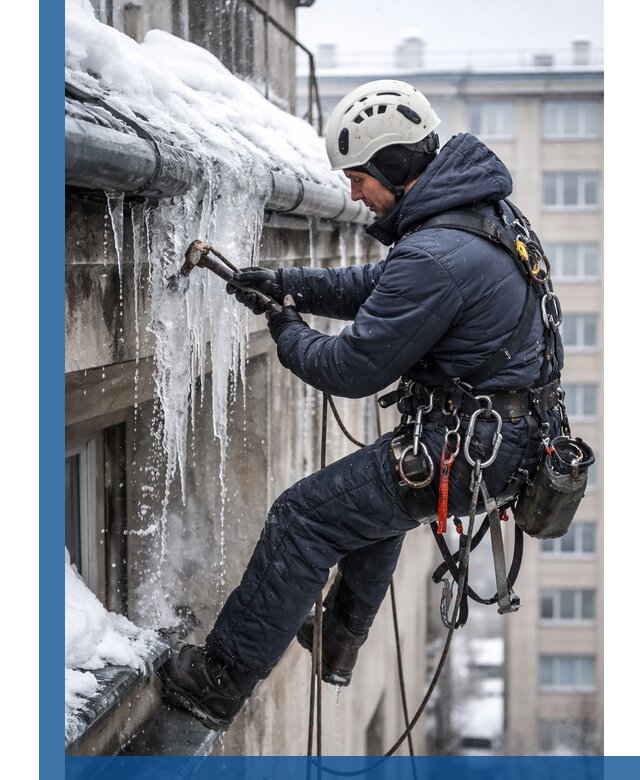 Удаление наледи и чистка водостоков в Арсеньеве оперативно и безопасно