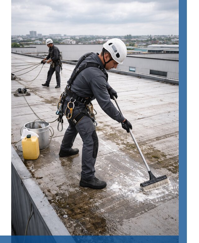 Очистка крыши по графику в Арсеньеве от 7710 р. | ВЫСОТНИК-Рсн