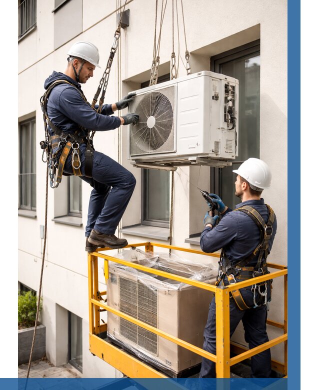 Демонтаж внешнего блока кондиционера в Арсеньеве от 3598 р. | ВЫСОТНИК-Рсн