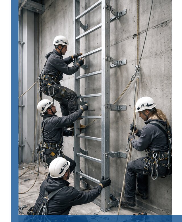 Монтаж металлических лестниц в Арсеньеве под ключ со гарантией