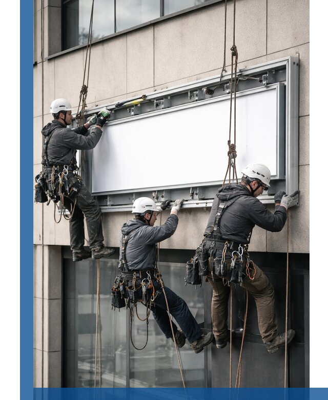 Профессиональный монтаж светового короба под ключ в Арсеньеве