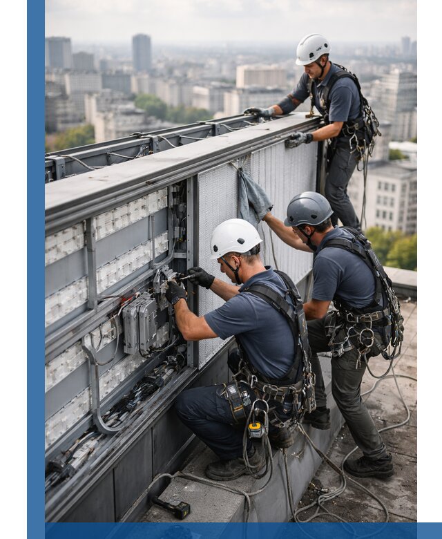 Профессиональное обслуживание крышной рекламы в Арсеньеве под ключ