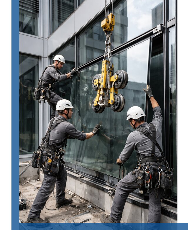 Структурное остекление фасадов в Арсеньеве монтаж и обслуживание