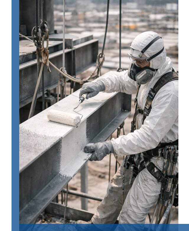 Профессиональная огнезащитная обработка металлоконструкций в Арсеньеве