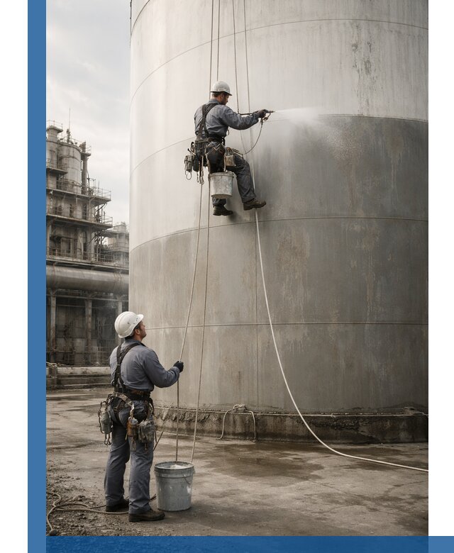 Покраска стальных резервуаров и емкостей в Арсеньеве профессионально