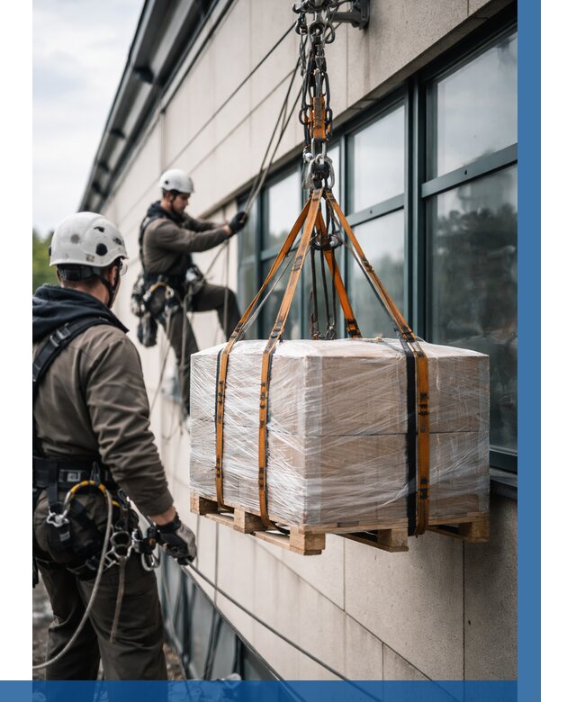 Подъем груза на высоту в Арсеньеве от 3084 р. | ВЫСОТНИК-Рсн