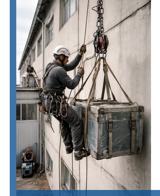 Подъем грузов на высоту в Арсеньеве для промышленных объектов