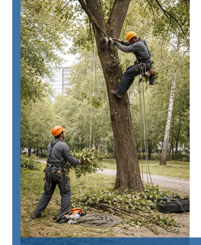 Санитарная обрезка деревьев в Арсеньеве, профессионально и безопасно