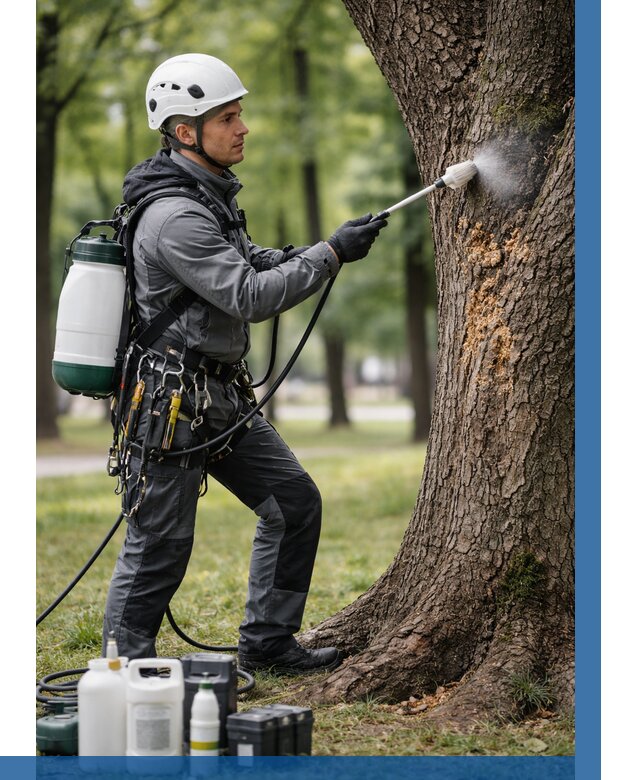 Обработка деревьев от вредителей в Арсеньеве от 4626 р. | ВЫСОТНИК-Рсн