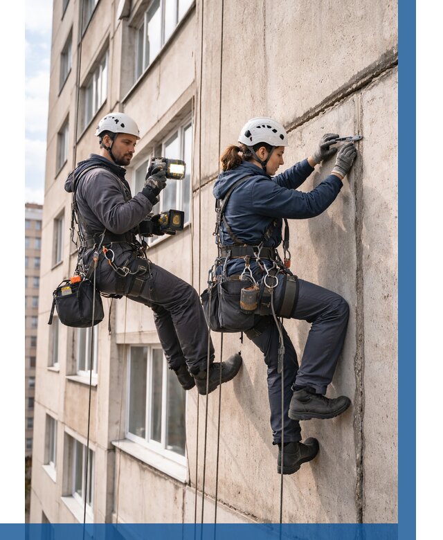 Обследование межпанельных швов в Арсеньеве от 1850 р. | ВЫСОТНИК-Рсн