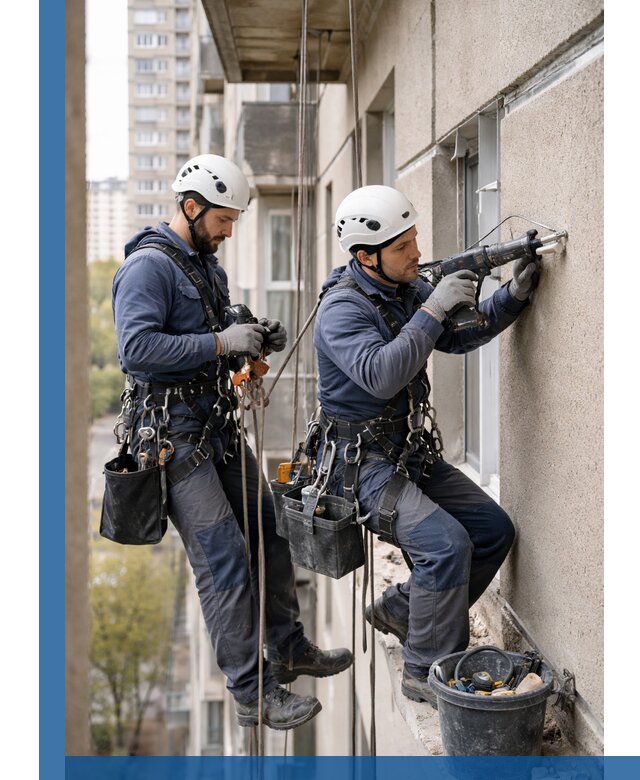 Промышленные альпинисты высотные работы и монтаж в Арсеньеве